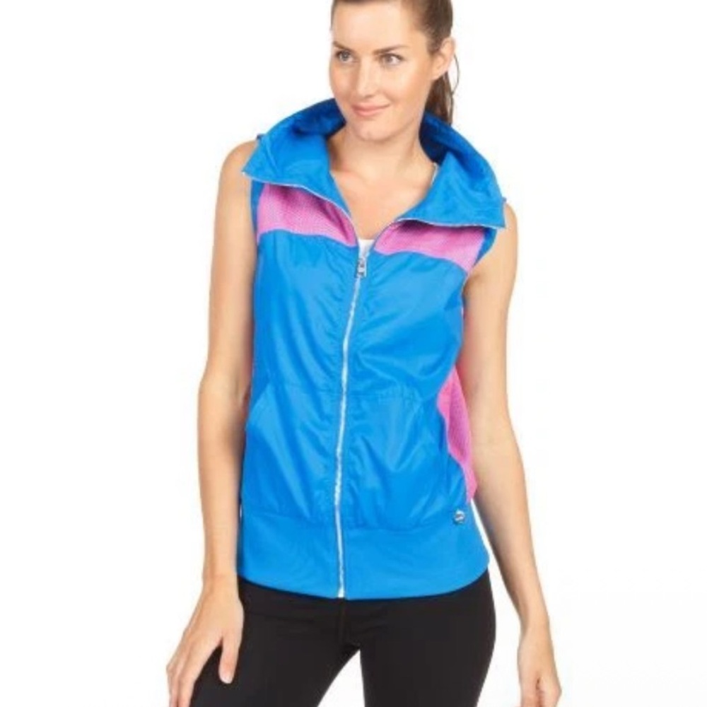 LJ Retro Running or Hiking Vest Sleeveless Jacket